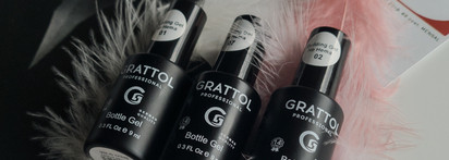 Укрепление ногтей никогда еще не было таким простым. Гели во флаконе с кистью Grattol Gel Bottle