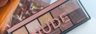 Если и есть на свете идеальный нюд, то это палетка Catrice the pure nude eyeshadow palette