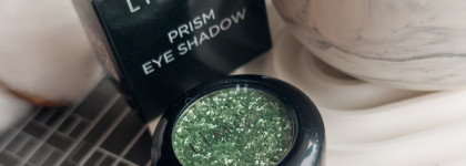 Зеленый спаркл? Почему бы и да? Limoni Eye Shadow Prism в оттенке 16 Onyx