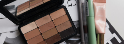 Matte Day: матовый коричневый смоки с помощью палетки от A.voevodina