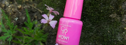 Яркий, летний неоново-розовый лак Golden Rose Wow! Nail Color в оттенке # 22 - цвет моего лета
