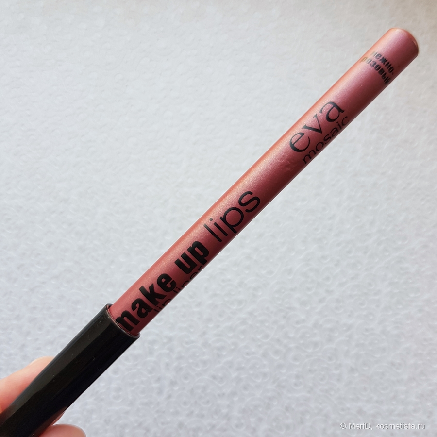 Карандаш для губ Eva Mosaic Make Up Lips Pencil Нежно-розовый