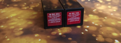 Мои идеальные и любимые люксовые помады Shu Uemura Rouge unlimited amplified matte в оттенках RD163 и BG954