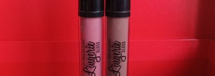 Обожаю эти блески! NYX Lingerie gloss в оттенках Maison и Euro Trash