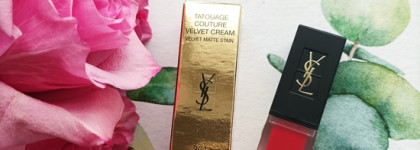 Люкс -Yves Saint Laurent Tatouage Couture velvet cream 201. Мой праздничный красный