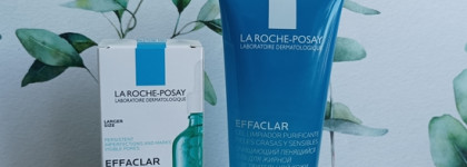 La Roche-Posay Effaclar Purifying Foaming Gel и La Roche-Posay Effaclar Serum Ultra Concentre