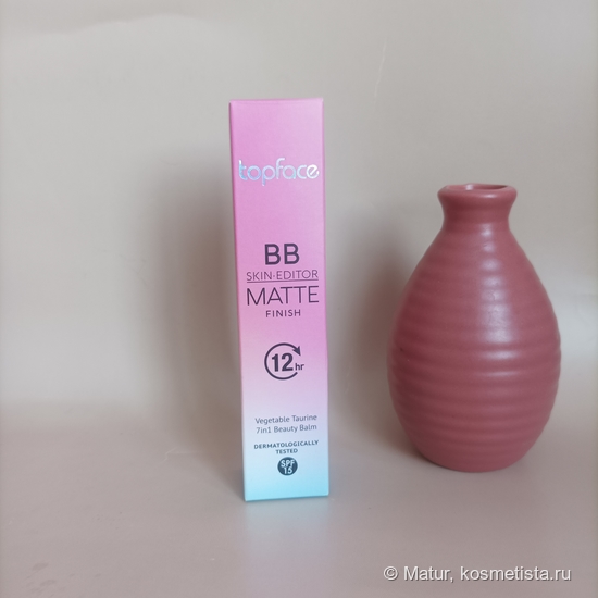 Topface BB Skin-Editor Matte Finish 001. Красивый, но не стойкий ...