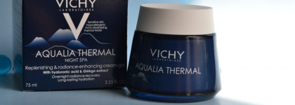 Vichy Aqualia Thermal Night Spa Replenishing & Radiance Enchanting Cream-Gel