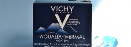 Vichy Aqualia Thermal Night Spa Replenishing & Radiance Enchanting Cream-Gel