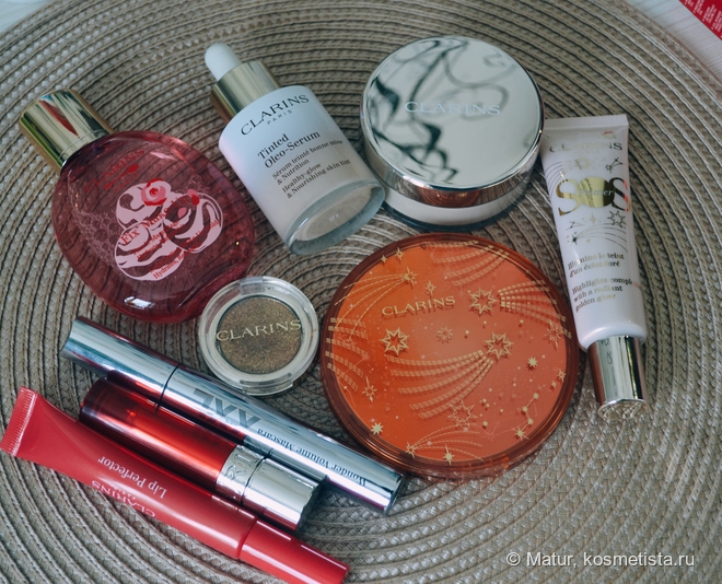 Макияж косметикой Clarins