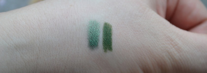 Два карандаша в оттенке палитры месяца Mountain View: Miss Tais 722 и Resnichka 105