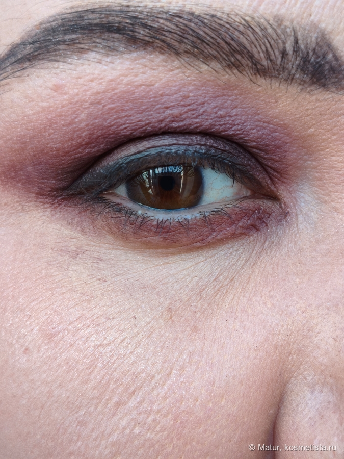 Специально не убрала осыпания, чтобы вам показать