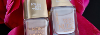 Уверенный хорошист среди нюдовых лаков Catrice More Than Nude 06 и 07