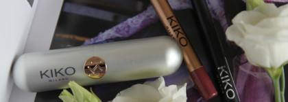 Помада на каждый день от Kiko Milano Jelly Stylo (508) и два карандаша под неё: Creamy Colour Comfort Lip Liner (316) и Smart Fusion Lip Pencil (529)