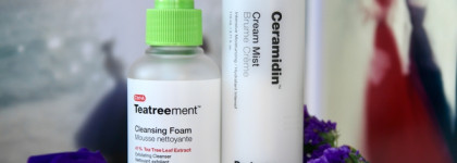 Dr. Jart+ Ceramidin Cream Mist и Ctrl-A Teatreement Cleansing Foam