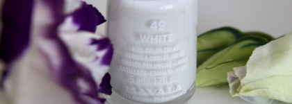 Прекрасная пара для белого маникюра с лаками Masura и Mavala nail polish