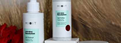 Проверим, какие средства с кислотами делают Mixit? Серия Aha+Bha! Revolution для проблемной кожи