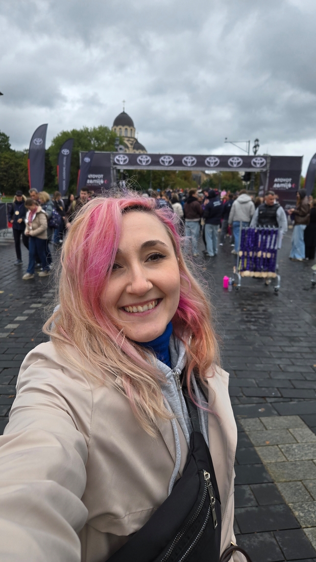 я после 10 км спортивной прогулки по Вильнюсу