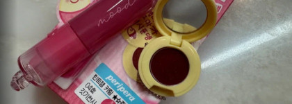 Первое, что купила: набор для губ PeriPera с блеском Ink Mood Glowy Tint №4 Gadgi Angel и бальзамом со сладким бататом