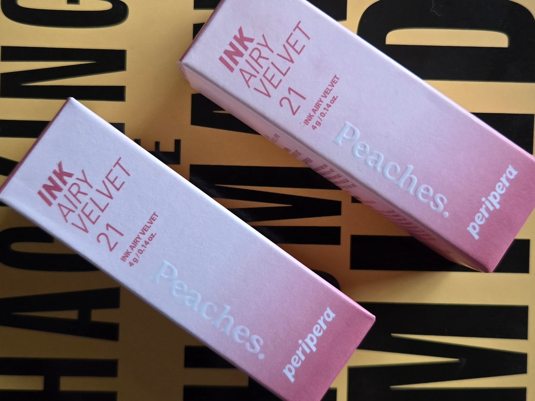 Слева новая упаковка из Кореи, справа - старая, с мп.