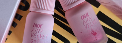 Стойкий макияж губ от Peripera Ink Airy velvet в оттенке 21 Fluffy peaches