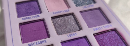 Милая мини-палетка теней в фиолетовых тонах. Makeup Obsession Sweet Like Candy