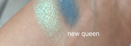 Сияющая палитра в холодном макияже