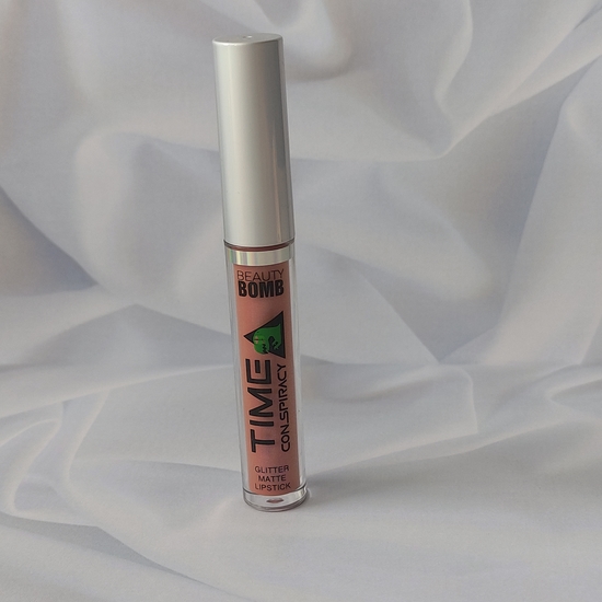 Beauty Bomb матовая помада с глиттером Glitter matte lipstick "Time ...