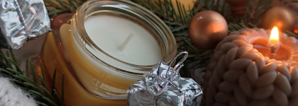 Ароматическая свеча для интерьера Uvinion "Магия кофе"