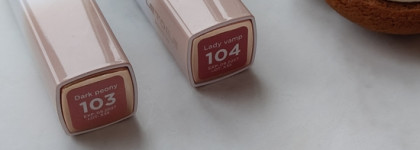 Матовые кремовые помады для губ Letoile makeup Velvet addiction matte cream lipstick в оттенках 103 Dark peony и 104 Lady Vamp