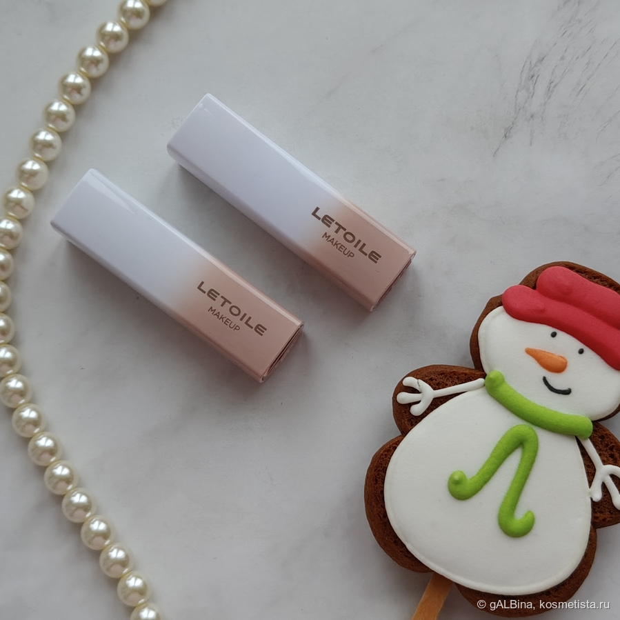 Матовые кремовые помады для губ Letoile makeup Velvet addiction matte cream lipstick в оттенках 103 Dark peony и 104 Lady Vamp