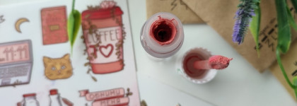 Матовая помада или всё-таки тинт? Бархатный тинт для губ Amelie Estrade 01