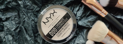 Нежнейший дуохромный перелив: хайлайтер NYX Professional Makeup Duo Chromatic Illuminating Powder