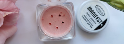 Розовый фламинго от Estrade. Рассыпчатый пигмент для век Manifest в оттенке 11