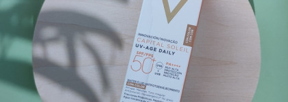 Солнцезащитный тонирующий флюид Vichy Capital Soleil UV-age daily anti photo-ageing water fluid tinted SPF 50+