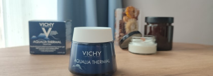 Ночной гель-маска для преображения и увлажнения кожи Vichy Aqualia Thermal Night Spa Replenishing & Radiance Enchanting Cream-Gel