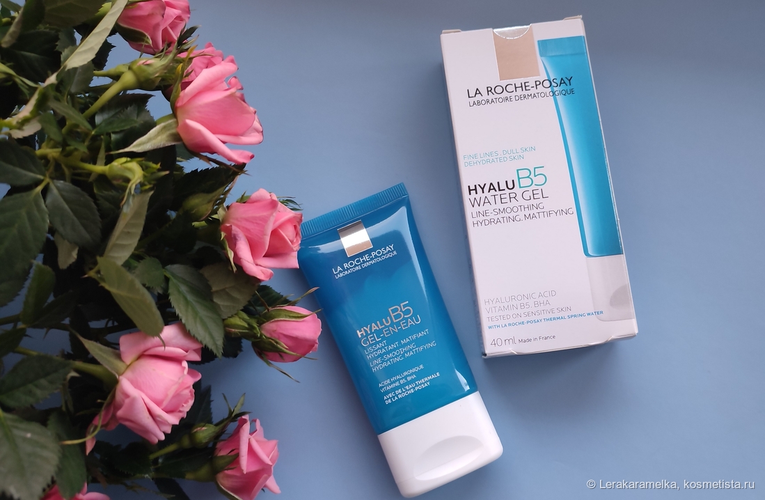 Увлажняющий матирующий гель-крем для лица Water Gel Hyalu B5 La Roche-Posay