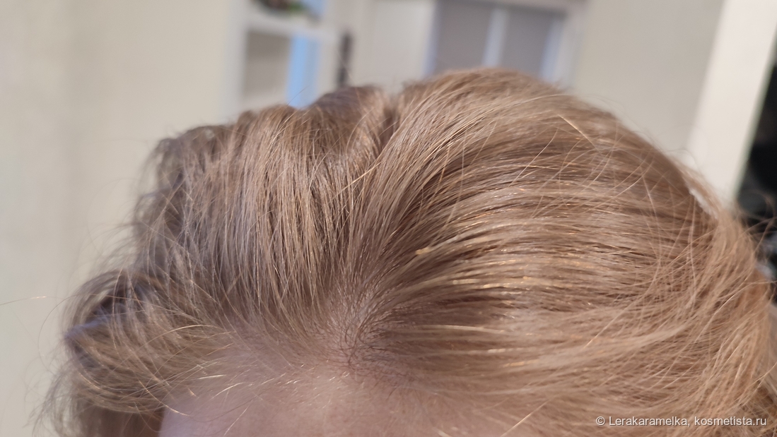 Нанесла высоротку на чистые волосы