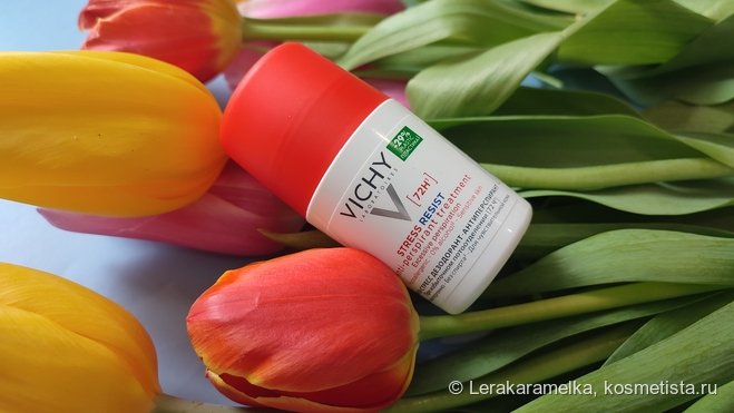 Дезодорант-антиперспирант анти-стресс Anti-perspirant treatment 72Н Vichy Stress Resist при избыточном потоотделении с защитой 72 часа