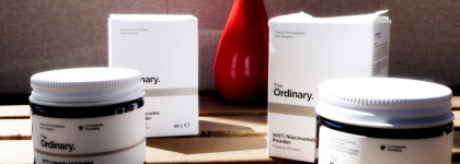Косметическое баловство с The Ordinary 100% Niacinamide Powder и The Ordinary 100% L-Ascorbic Acid Powder