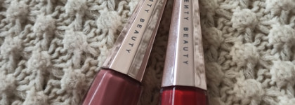 Жидкие матовые помады от Рианны - Fenty beauty stunna lip paint в оттенках Uncuffed и Uncensored
