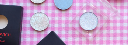 Моё знакомство с тенями Bernovich в сияющих оттенках #160, #X53, #X54, #X74