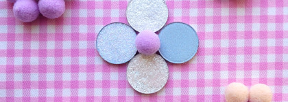 Моё знакомство с тенями Bernovich в сияющих оттенках #160, #X53, #X54, #X74