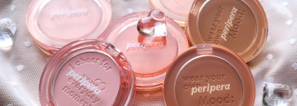 Мои самые любимые румяна peripera Pure Blushed Sunshine Cheek в оттенках #01, #02, #03, #12, #16, #17