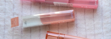 Новинка 2024 года от Rom&nd - блеск с эффектом стеклянных губ. Обзор Glasting Color Gloss в пяти нюдовых оттенках