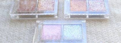 Сияющие малышки Peripera Duo Pocket Glitter Shadow. Обзор всех трёх оттенков