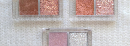 Сияющие малышки Peripera Duo Pocket Glitter Shadow. Обзор всех трёх оттенков