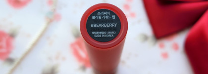 Бархатная помада 3CE Blurring Liquid Lip в ягодном оттенке #Bearberry