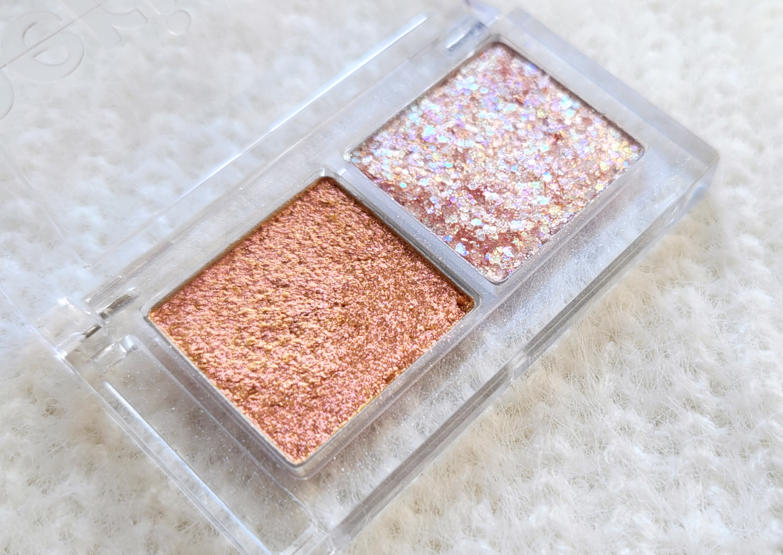 Peripera Duo Pocket Glitter Shadow #03 Salted Sugarplum (оттенок #Sweet Delights)