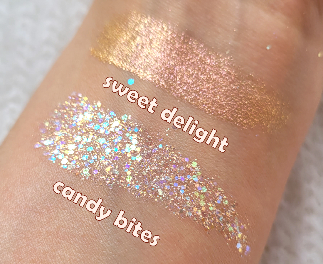 Peripera Duo Pocket Glitter Shadow #03 Salted Sugarplum (оттенок #Sweet Delights)